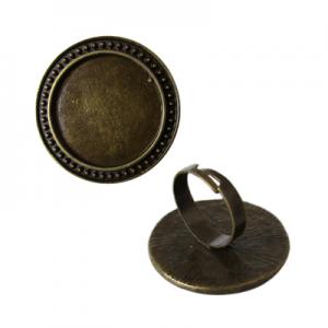 Adaptable ring with disk, interior diameter 25mm