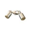 Complete clasp with tube ending, int.6mm