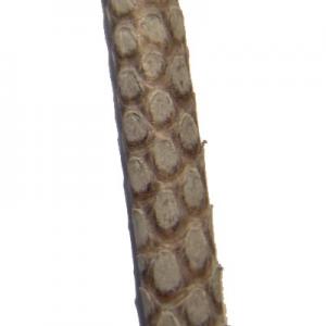 Half round with snake skin 