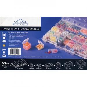 Cajas con 53 cajitas de diferentes medidas sistema 