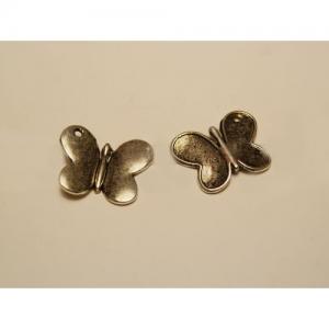 18x22mm butterfly charm antique brass