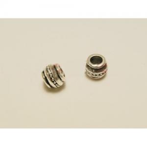 Barril 7x8mm, agujero 4mm