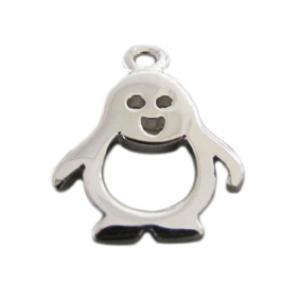 Penguin charm 16x11mm