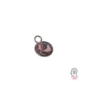 Charm to set 6mm rivoli