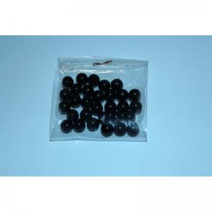 Bag 30 wood balls black colour 8mm