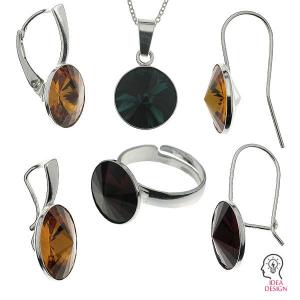 Pendant to set 12mm rivoli