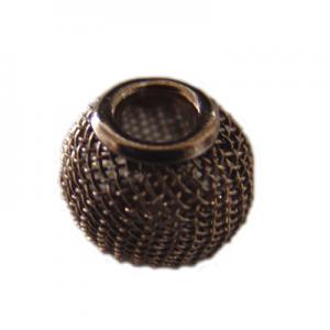 Bola malla 11mm agujero 5mm cobre oscuro