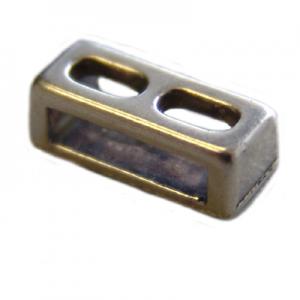 Rectangle 13x6mm with 2 holes