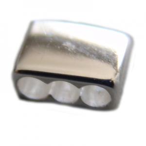 Pasador 8x6mm con 3 agujeros 2mm