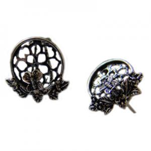 Clip earring hive 20mm