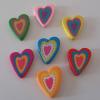 Heart 20x24mm, thickness 4,5mm, hole 2mm