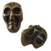 Two-sided skull 12x9mm, int.4mm