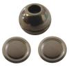 Magnetic ball clasp 15x12mm, 5mm hole