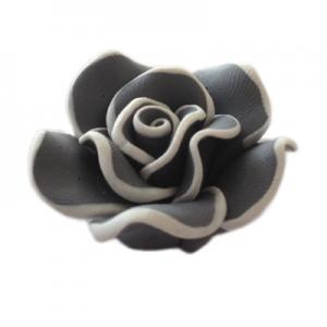 Flower 20mm , flat base with two holes