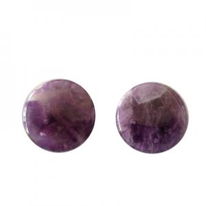 Amethyst quartz Disk 30mm