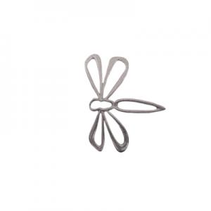 51x37mm dragon-fly charm, antique silver