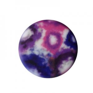 Disc 23x6mm lila multicolor, forat 2mm