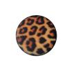 Disc 23x6mm tigre, forat 2mm