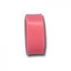 2x6x12mm Silicone ring, fluo pink 030