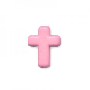 Creu rosa 18x10mm