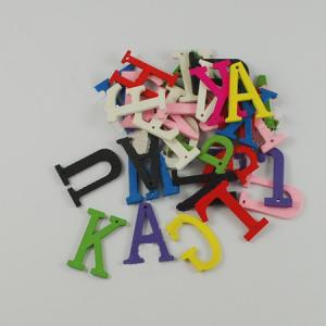 25x10mm assorted letters, 2mm thick