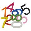 25x10mm assorted numbers, 2mm thick